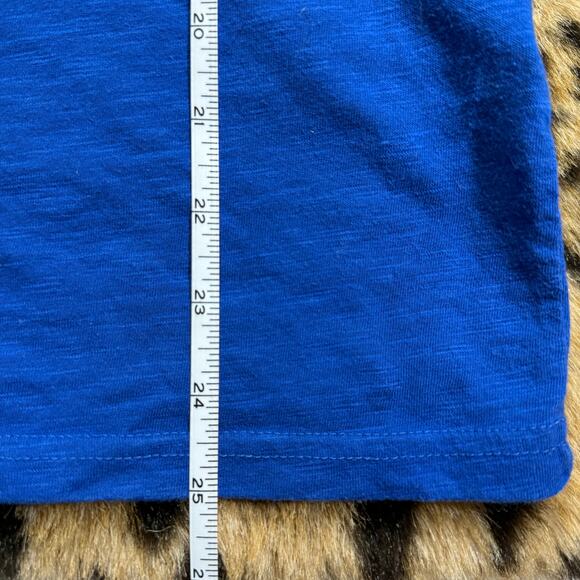 Hollister Blue Short Sleeve Baby Tee Top Size Large - Picture 5 of 6